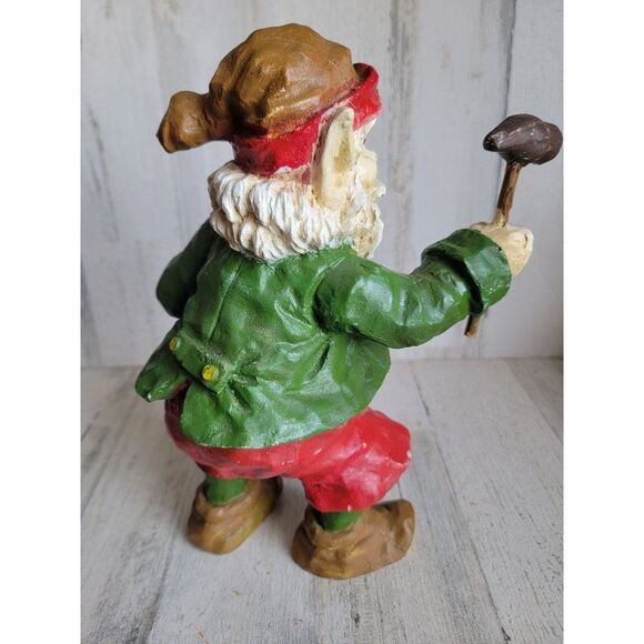 Santa's helper toymaker Hammer tool gift elf Xmas figure - Picture 10 of 12
